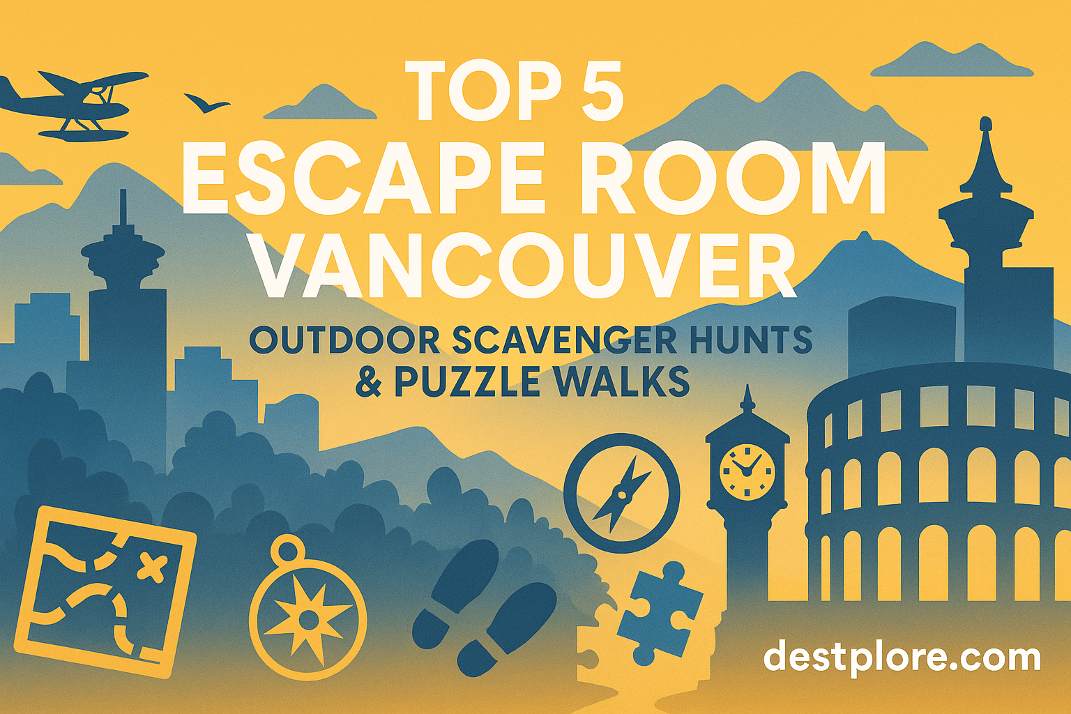 Top 5 Escape Room Experiences in Vancouver: Indoors to Outdoor Scavenger Hunts