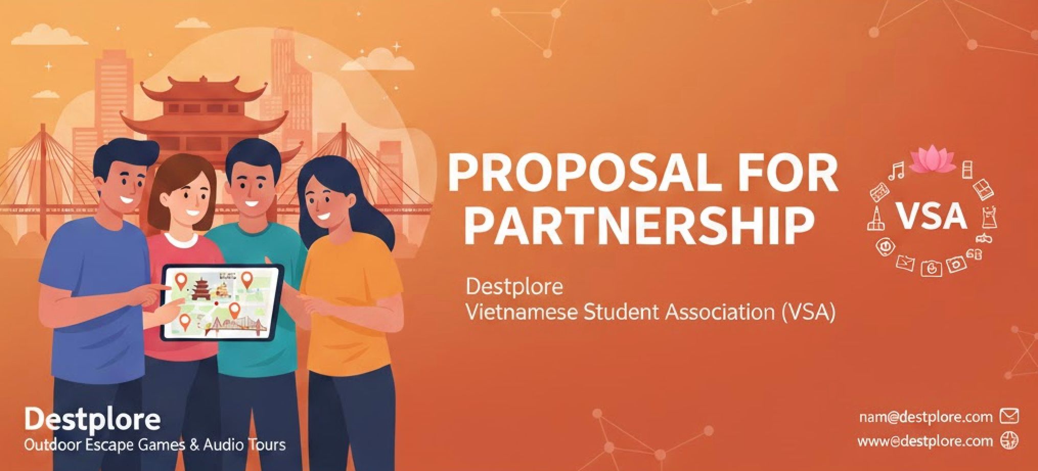 Proposal for Partnership Between Destplore and Vietnamese Student Associations (VSA)